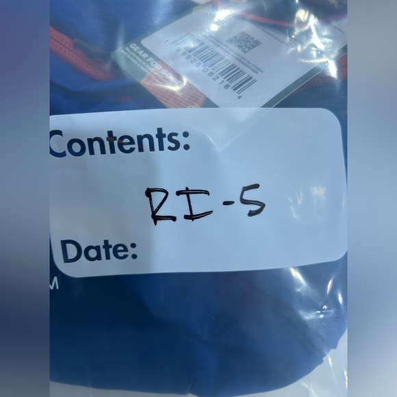 Cotopaxi Lagos 5L Hiking Hydration Hip Pack Pacific Magma Blue Orange NWT - Picture 11 of 11